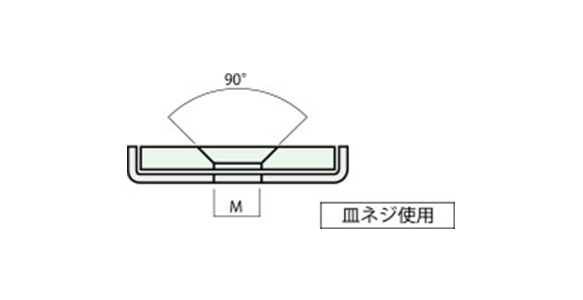 ネオジム磁石 プレートキャッチ（ヨーク付） 丸型:関連画像