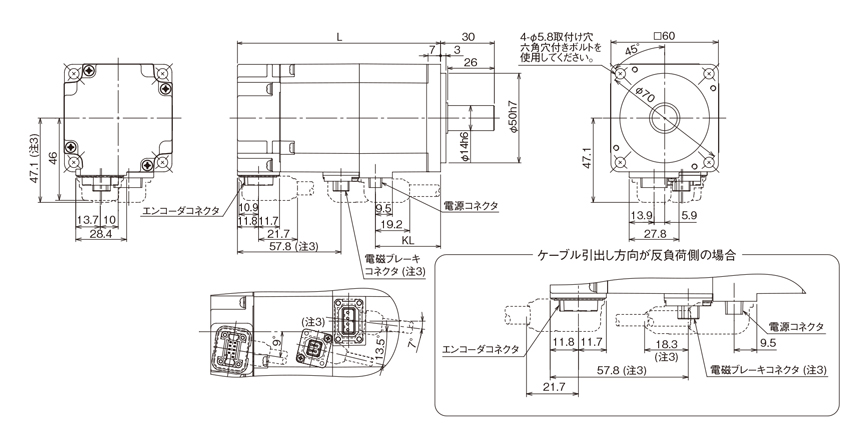 産業用 サーボモーター HG-KR23B 0.2kW モーター 日本通販店 | meiji-kk.co.jp