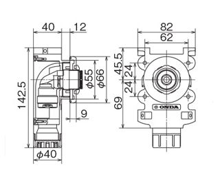 WGX1-1322T | ダブルロックジョイント WGX1型 カポリ水栓ボックス 