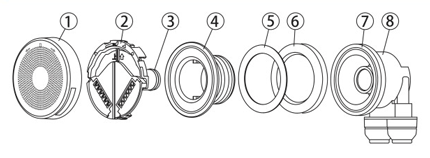 循環口「循王」 無極性循環口 JS1型 継手セット | オンダ製作所