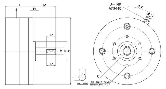 小倉クラッチ ＯＰＢ型マイクロパウダブレーキ OPB40N 1個【商品・メーカー直送】