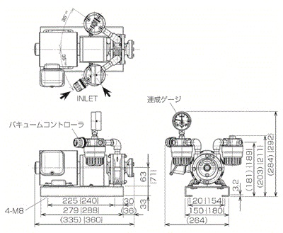 ドライポンプ | オリオン機械 | MISUMI-VONA【ミスミ】
