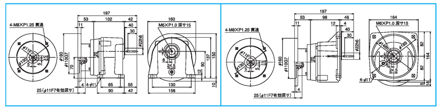 SG-P1 マウントタイプ減速機 | シグマー技研 | MISUMI(ミスミ)