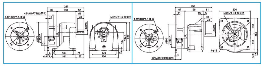 SG-P1 マウントタイプ減速機 | シグマー技研 | MISUMI(ミスミ)