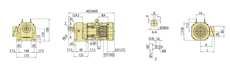 住友重機械工業 プレストNEOギヤモータ ZNHM1-1280-AP-5[個人宅配送不可] kirimaja.garuda-indonesia.com