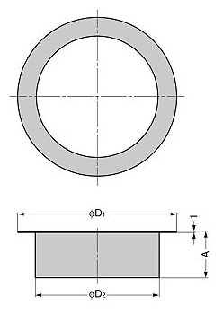 AN-DH015-HL | LAMP ステンレス鋼製 屑入投入口 AN-DH型・AN-LH型 蓋無 | スガツネ工業 | MISUMI