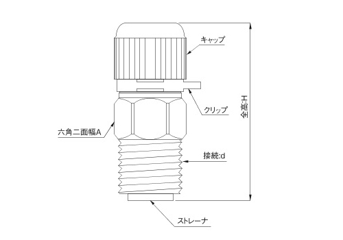 吸気弁 自動吸気弁 VB-10シリーズ | ヨシタケ | MISUMI-VONA【ミスミ】