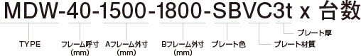 MDW-40-1500-1800-SBVC3t ×台数