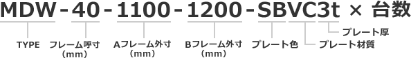 MDW-40-1100-1200-SBVC3t ×台数