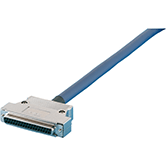 Dsubコネクタ付ケーブル 汎用EMI対策・薄型フードタイプ