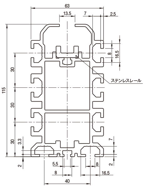 【画像】呼び4中間駆動用フレーム