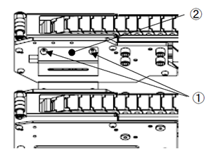 上流側ユニットの保護カバー取り外し方法