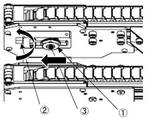 プラブロックチェーンのテンション調整方法