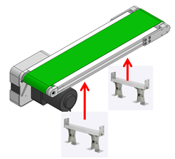 図3　コンベヤ用取付金具