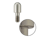 位置決めピン 高耐食ステンレス(55HRC~ / 35HRC~ / SUS316L)  大頭球面 -おねじ-