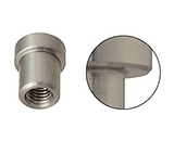 位置決めピン 高耐食ステンレス(55HRC~ / 35HRC~ / SUS316L)  大頭フラット -めねじ-