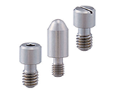 位置決めピン 高耐食ステンレス(55HRC~ / 35HRC~ / SUS316L) R/テーパ/テーパR -全ねじ-