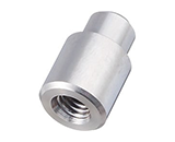 位置決めピン 高耐食ステンレス(55HRC~ / 35HRC~ / SUS316L) 小頭フラット -めねじ-