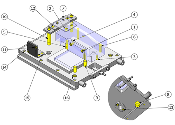 搬送パレット 部品リスト