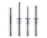 小径位置決めピン 高硬度ステンレス・SUS316L ツバ付き・おねじタイプ