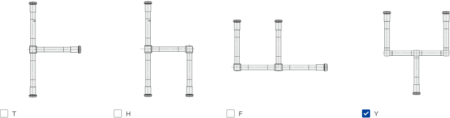 2. 配管形状を選ぶ