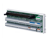 三菱電機ACサーボ用スプリングクランプ式中継端子台 汎用インタフェースアンプ用中継端子台