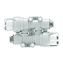 インラインエアフィルタ 双方向捕捉タイプ ZFDシリーズ