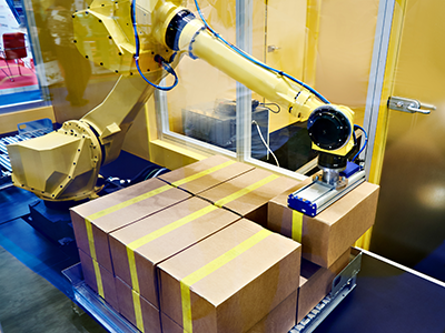 ロボットの作業の様子