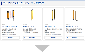 工具消耗品セレクト一覧ページ