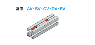垂直　AV・BV・CV・DV・EV