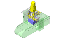 No.000587 モータとラックアンドピニオンによるセンタリング機構