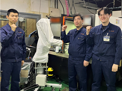 インタビュー時の写真