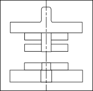 図1 ガイドのない構造