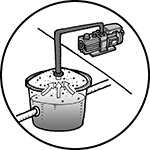 真空ポンプ（油回転式） 使用方法
