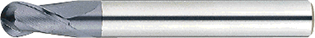XALシリーズ超硬ボールエンドミル 2枚刃/ショートタイプ XAL-BEM2S