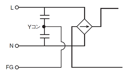 図7．電源入力回路の基本図