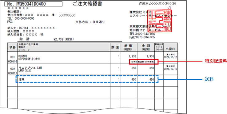 送料・特別配送料について | MISUMI(ミスミ)